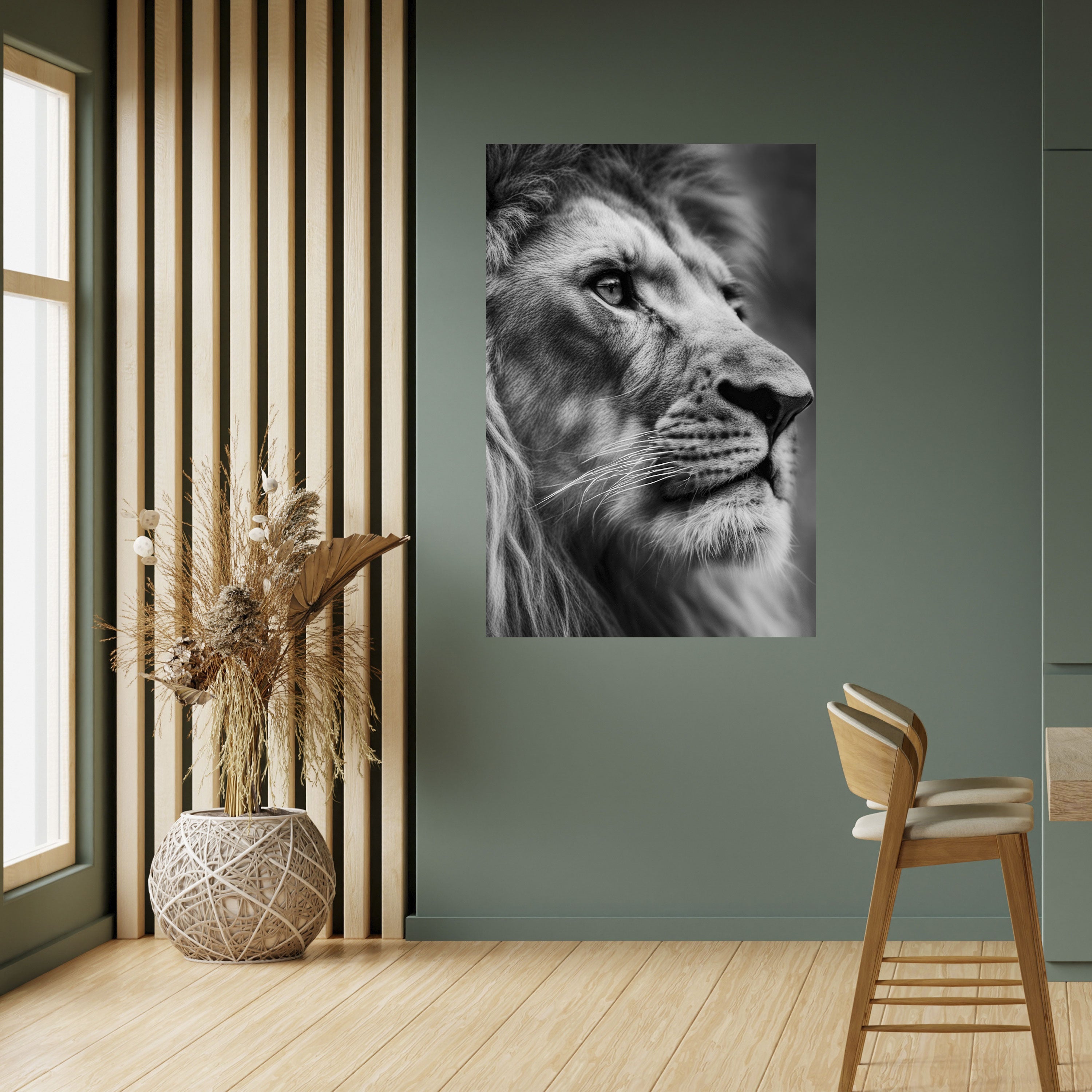 ROYAL REFLECTION Peel and Stick Vertical Poster