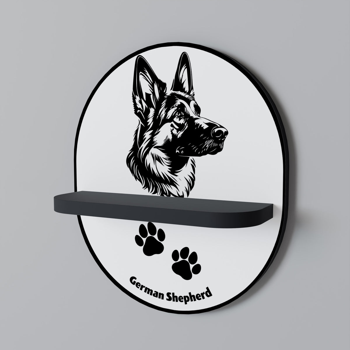 GERMAN SHEPARD Estante Artístico