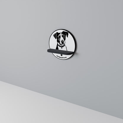 JACK RUSSEL TERRIER Art Shelf