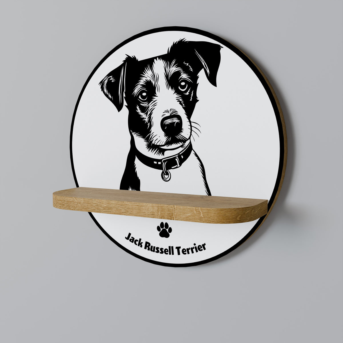 JACK RUSSEL TERRIER Estante Artístico