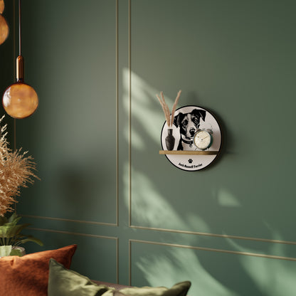 JACK RUSSEL TERRIER Art Shelf