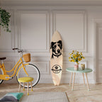 JACK RUSSEL TERRIER Panel decorativo de tabla de surf