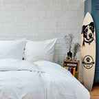 JACK RUSSEL TERRIER Panel decorativo de tabla de surf