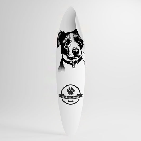 JACK RUSSEL TERRIER Vinilo decorativo de tabla de surf