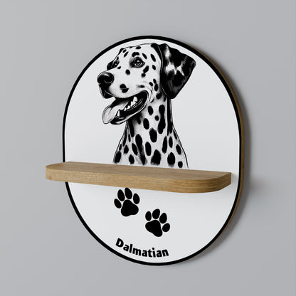DALMATIAN DOG Estante Artístico