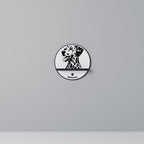 DALMATIAN DOG Estante Artístico