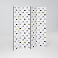 CATS COMPILATION 4-Panel Room Divider