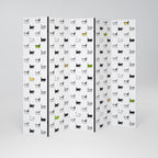 CATS COMPILATION Biombo de 5 paneles