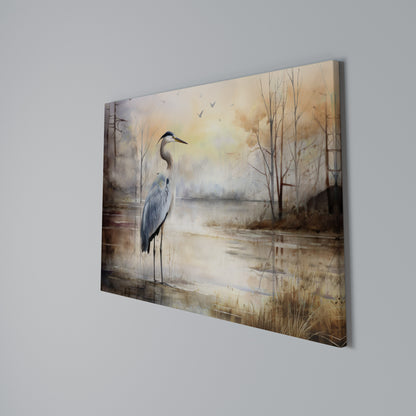 HERON DAYDREAM Cuadro en lienzo horizontal