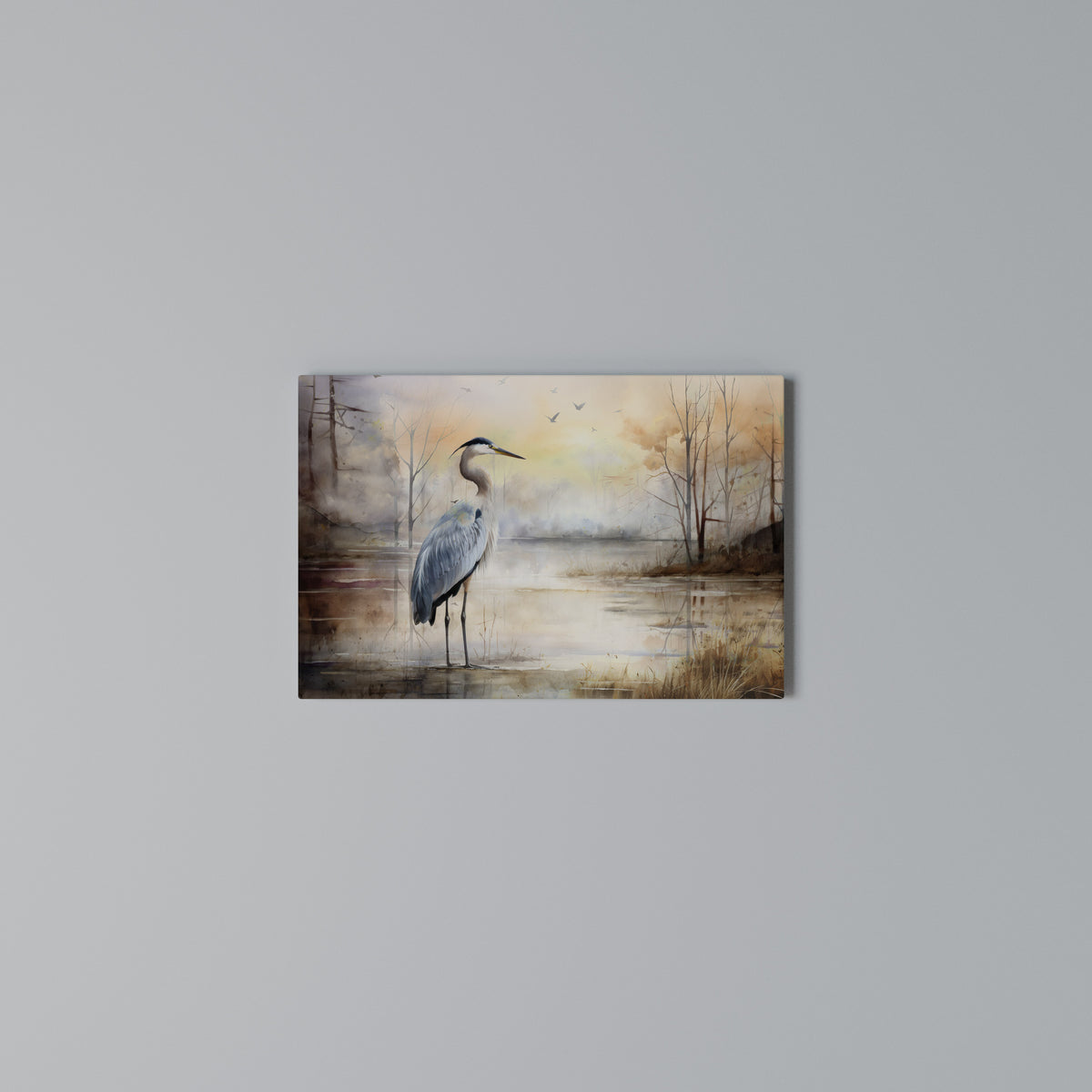 HERON DAYDREAM Cuadro en lienzo horizontal