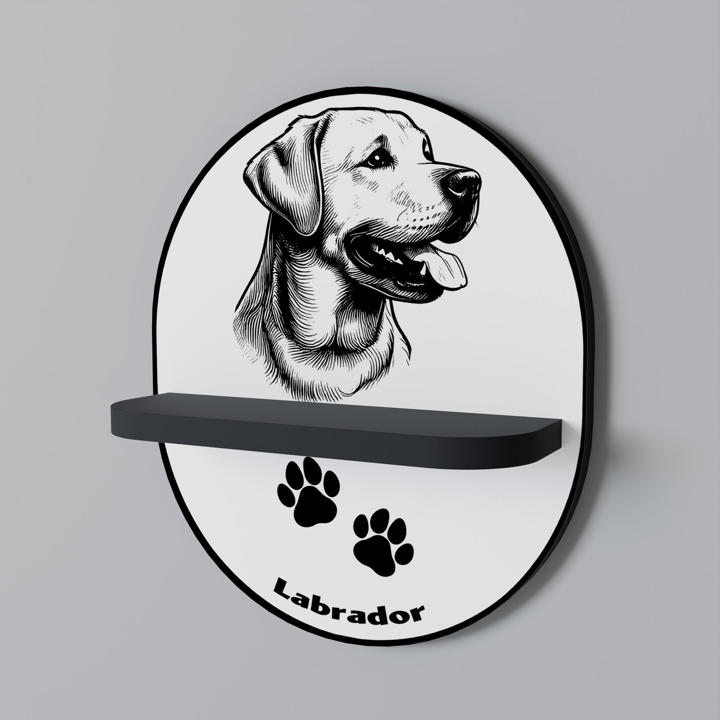 LABRADOR DOG Estante Artístico
