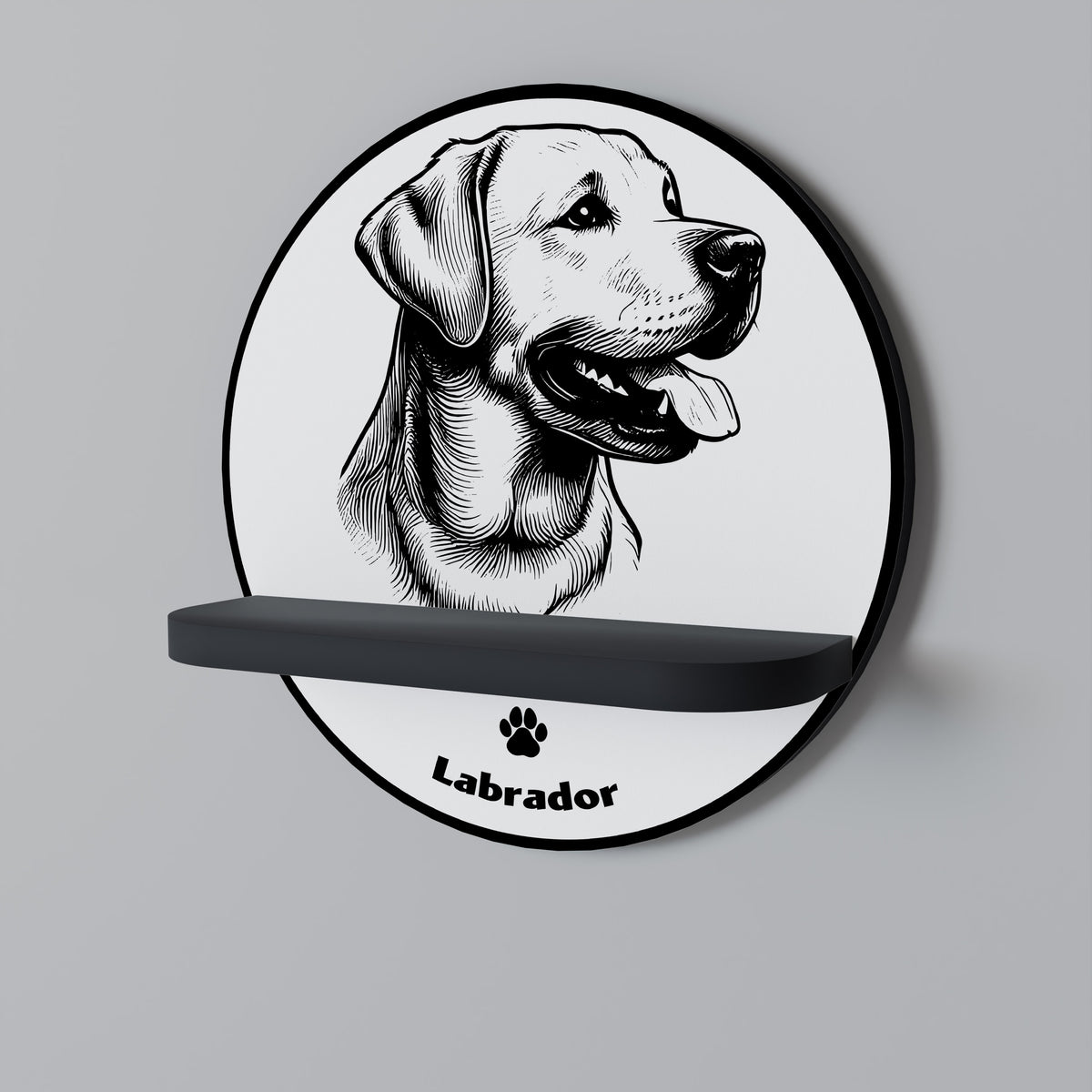 LABRADOR DOG Estante Artístico