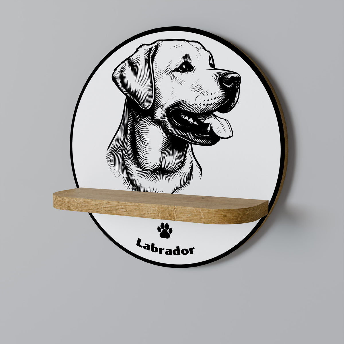 LABRADOR DOG Estante Artístico
