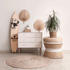 LABRADOR DOG Panel decorativo de tabla de surf