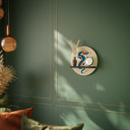 MYTHOLOGICAL CREATURES Estante Redondo Decorativo en Acabado Negro