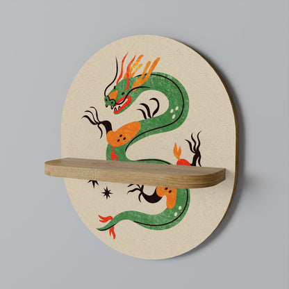 GREEN SKY GUARDIAN Art Shelf