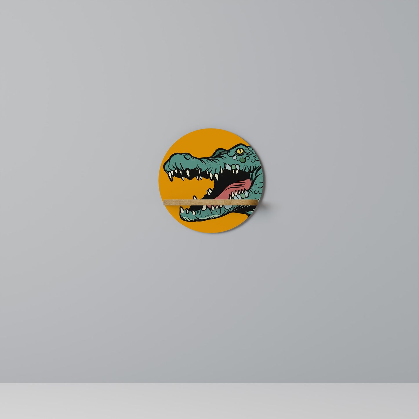THREATENING GREETING Art Shelf
