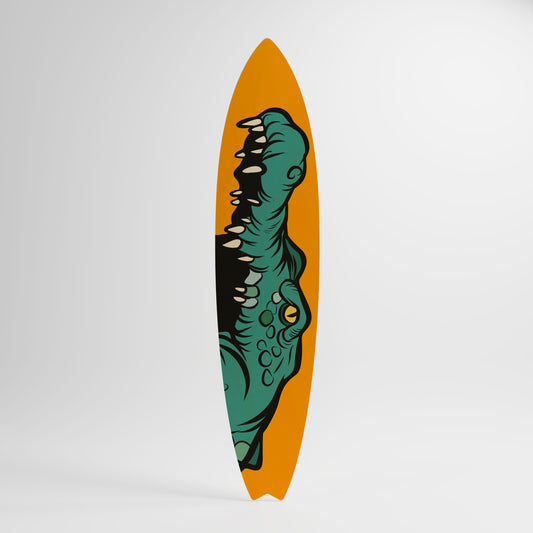 THREATENING GREETING Panel decorativo de tabla de surf