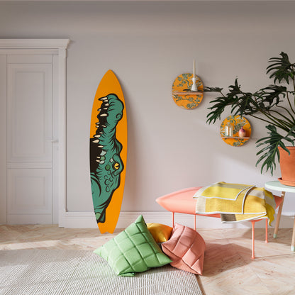 THREATENING GREETING Panel decorativo de tabla de surf