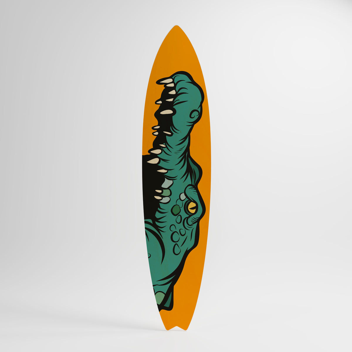 THREATENING GREETING Panel decorativo de tabla de surf