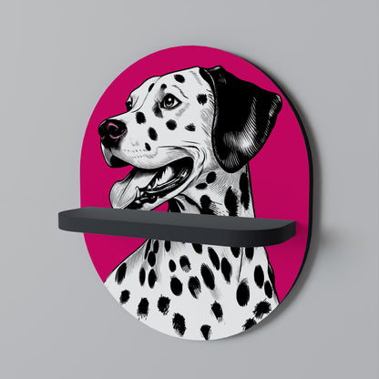 DALMATIAN SMILE Estante Artístico