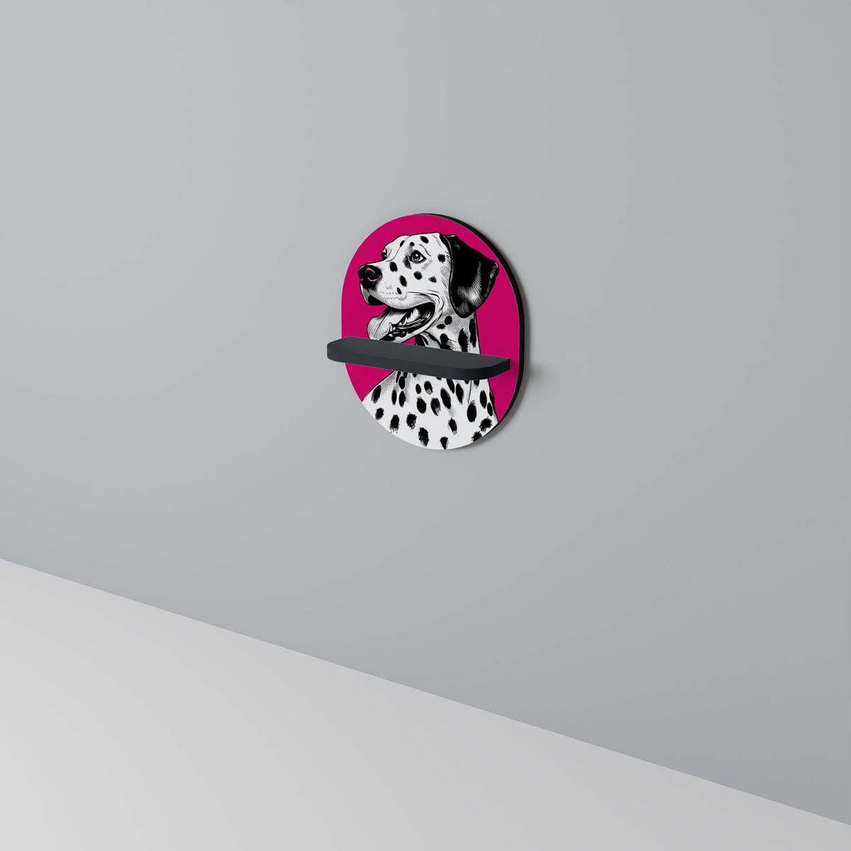 DALMATIAN SMILE Estante Artístico