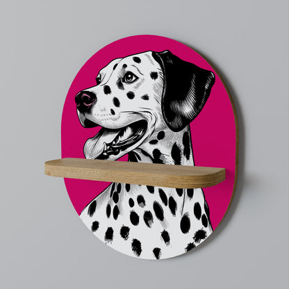 DALMATIAN SMILE Estante Artístico