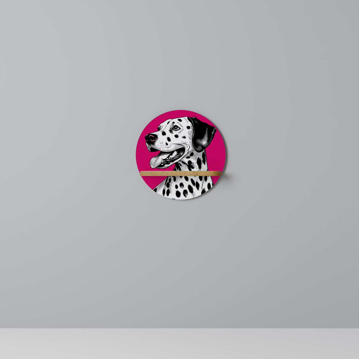 DALMATIAN SMILE Estante Artístico
