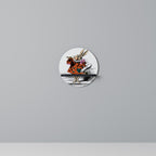 COLORFUL WHITE RABBIT Estante Artístico