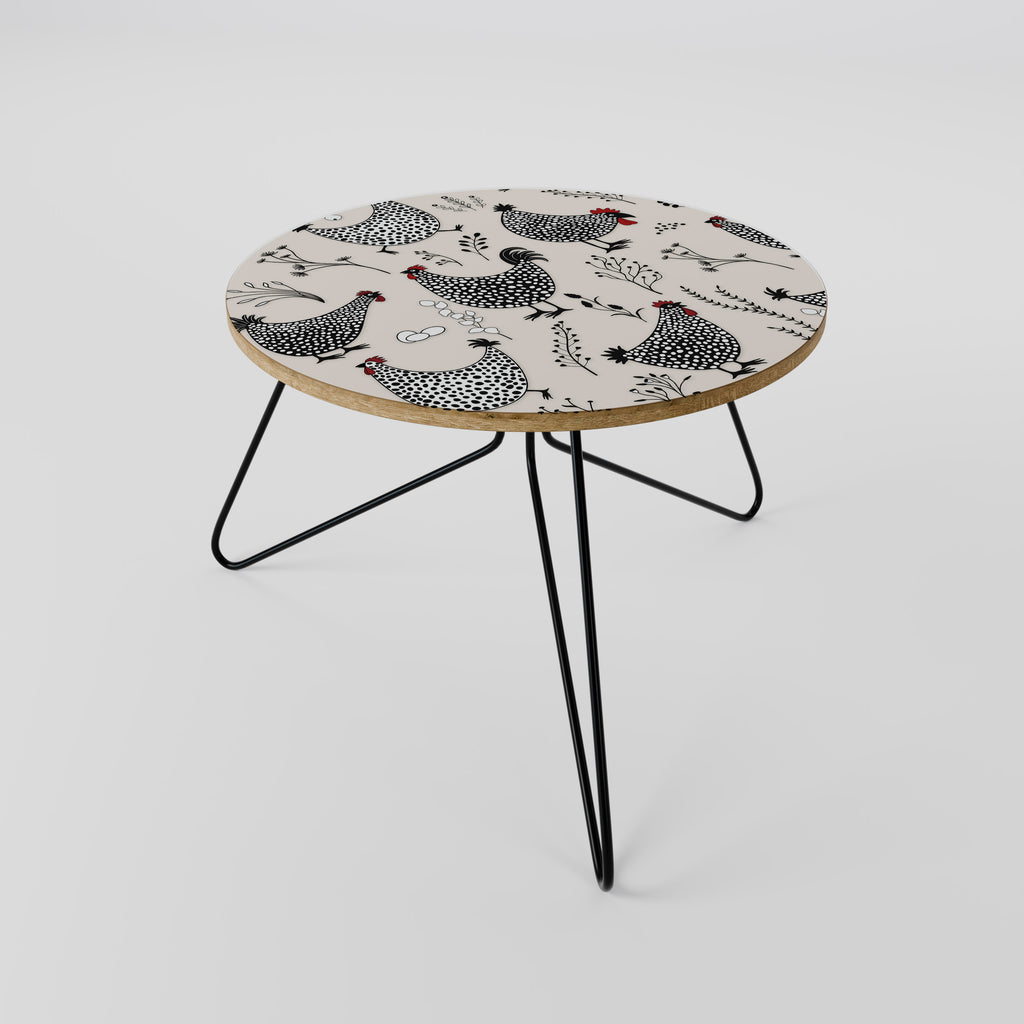 HAPPY HENS Mesa de centro