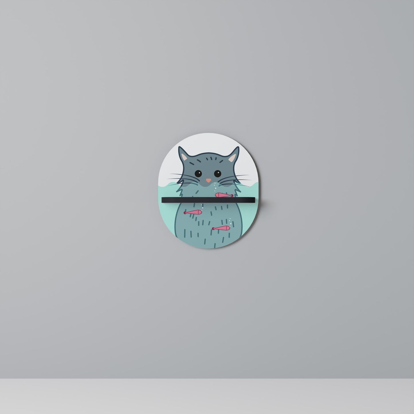 CAT SPLASH Estante Artístico