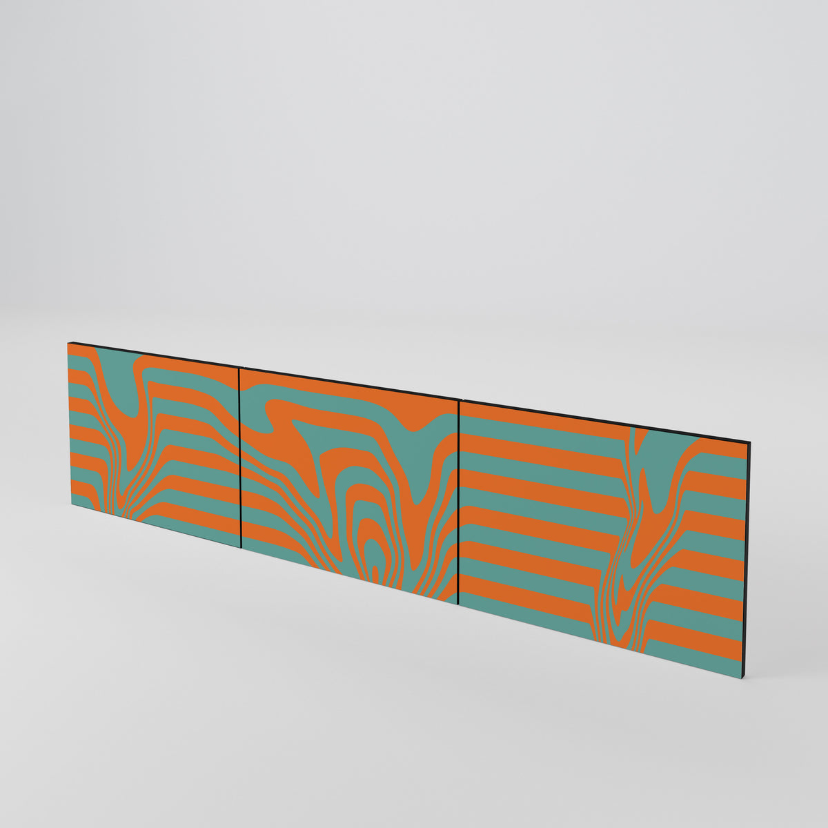 LINE COLLAPSE Juego de 3 puertas para mueble de TV