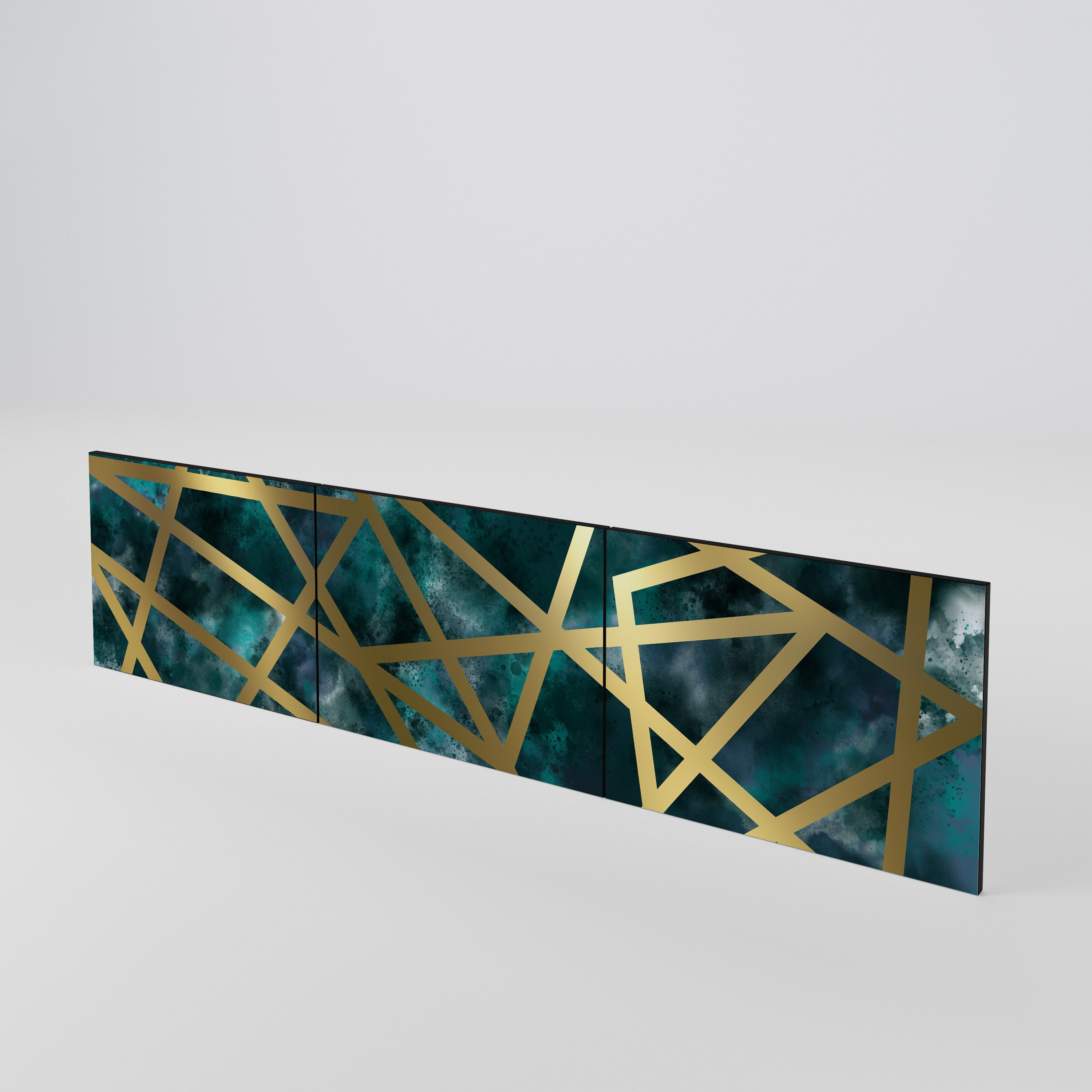 THE LABYRINTH OF GOLD Juego de 3 puertas para mueble de TV