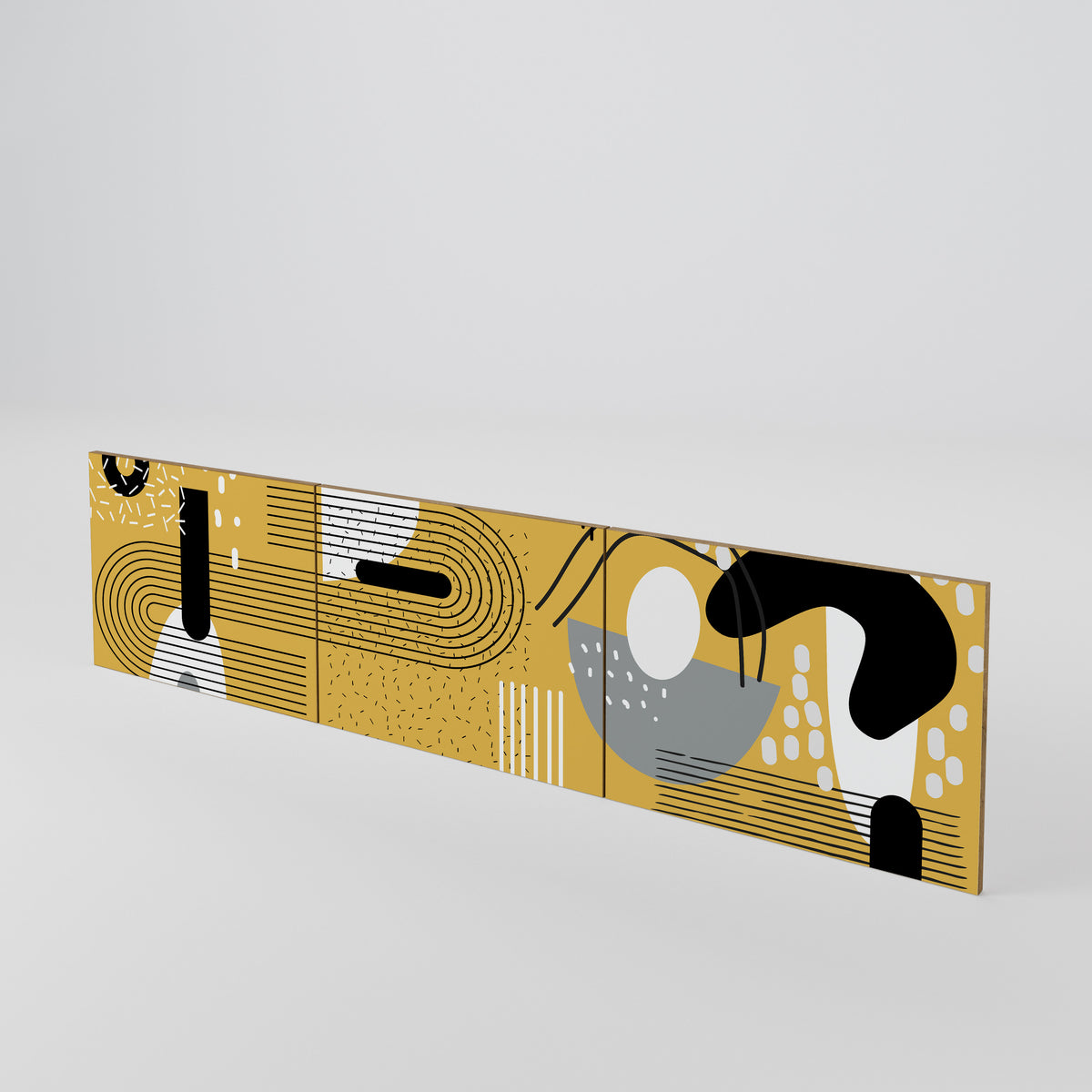 SHAPESHIFT SYMPHONY Juego de 3 puertas para mueble de TV
