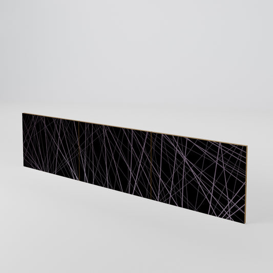 SHIMMER SPIDERGRAM Juego de 3 puertas para mueble de TV