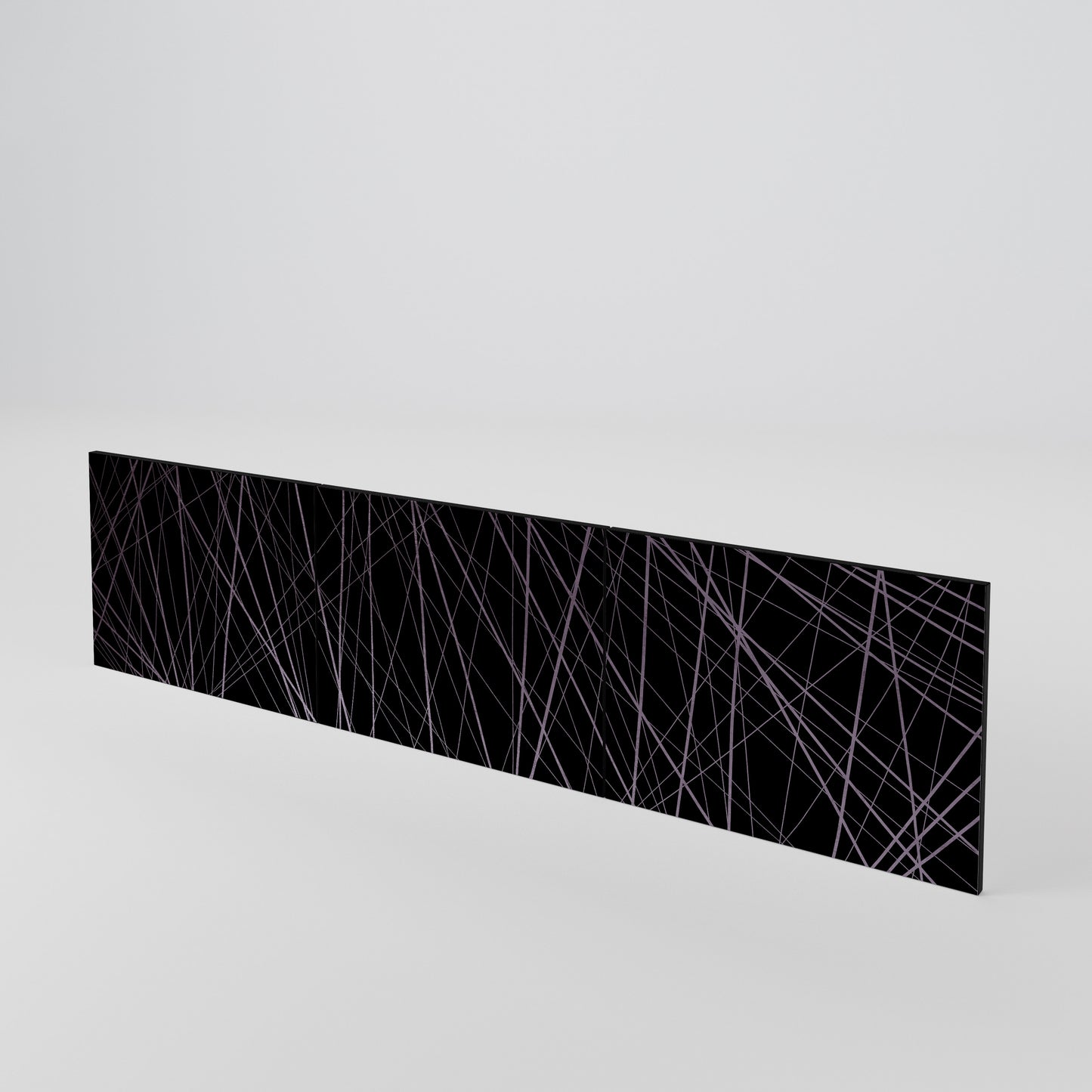SHIMMER SPIDERGRAM Juego de 3 puertas para mueble de TV
