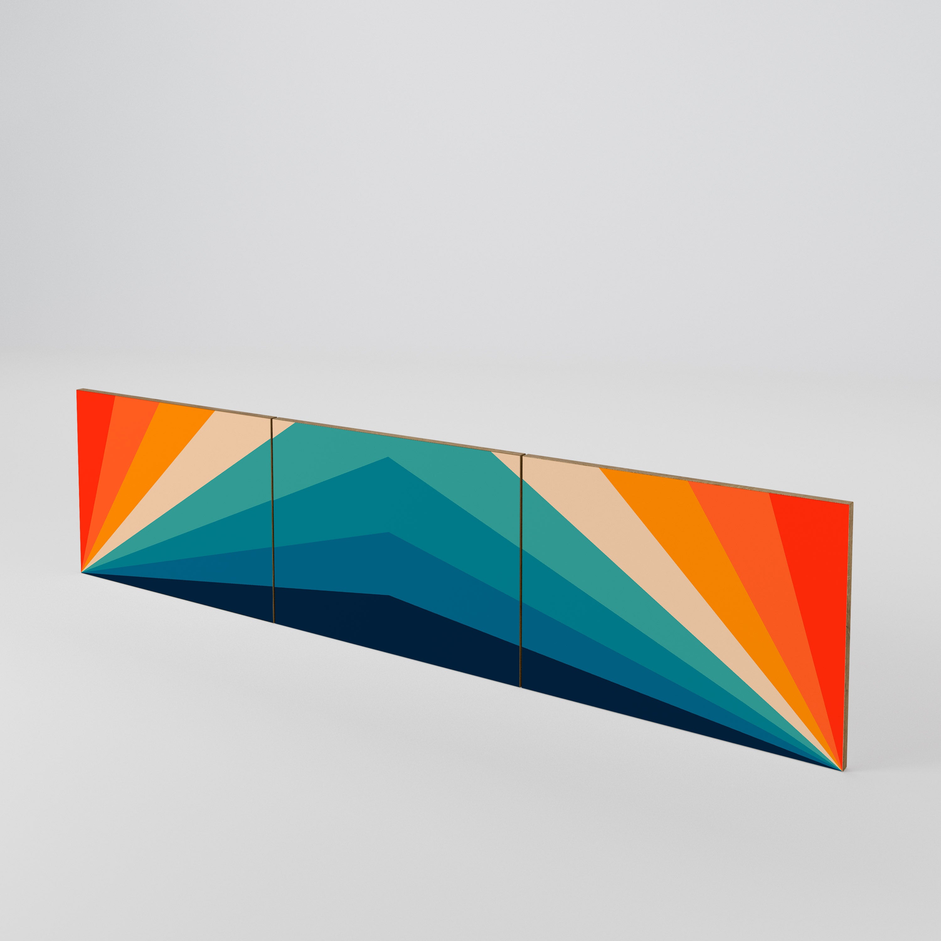 PRISM CONCUSSION Juego de 3 puertas para mueble de TV