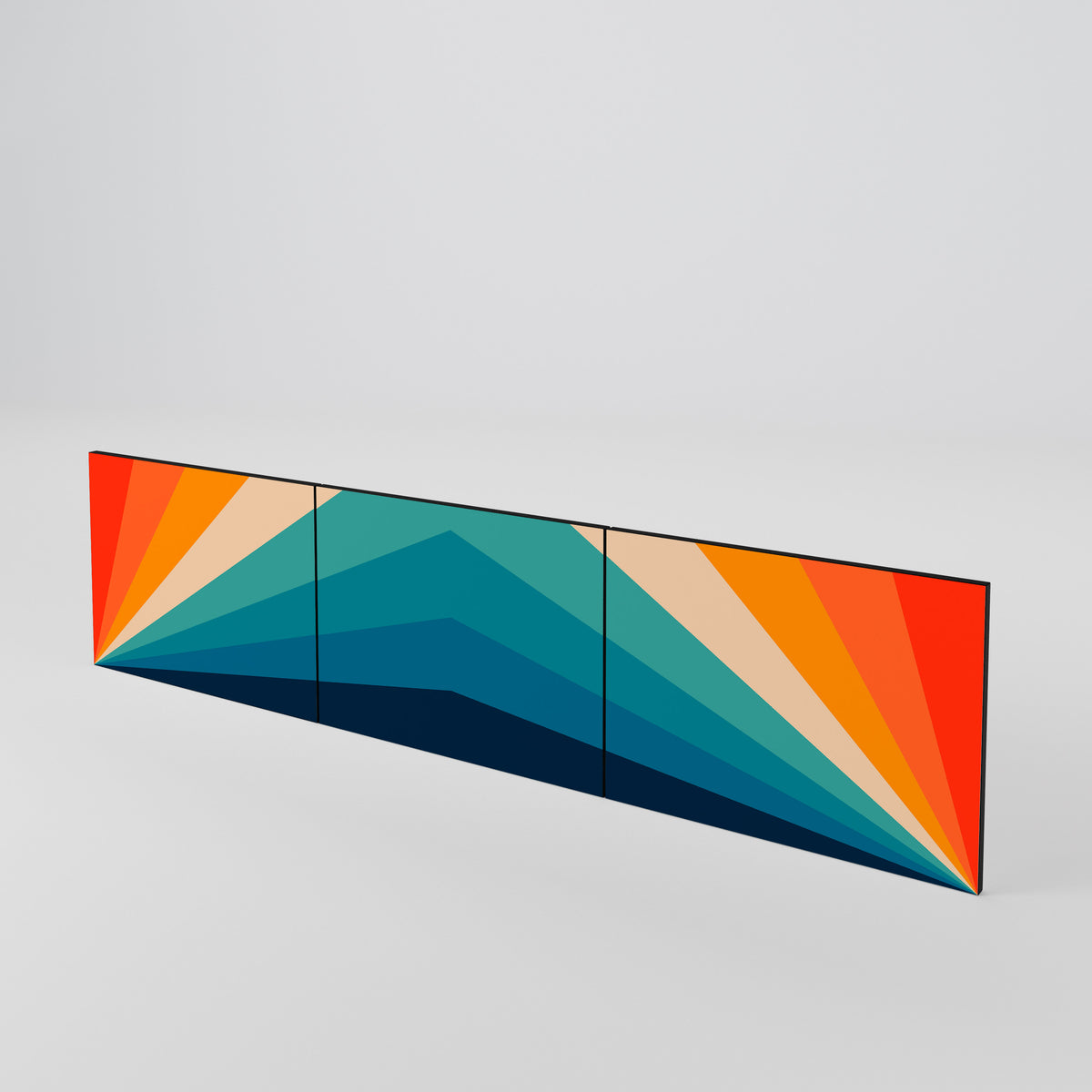 PRISM CONCUSSION Juego de 3 puertas para mueble de TV
