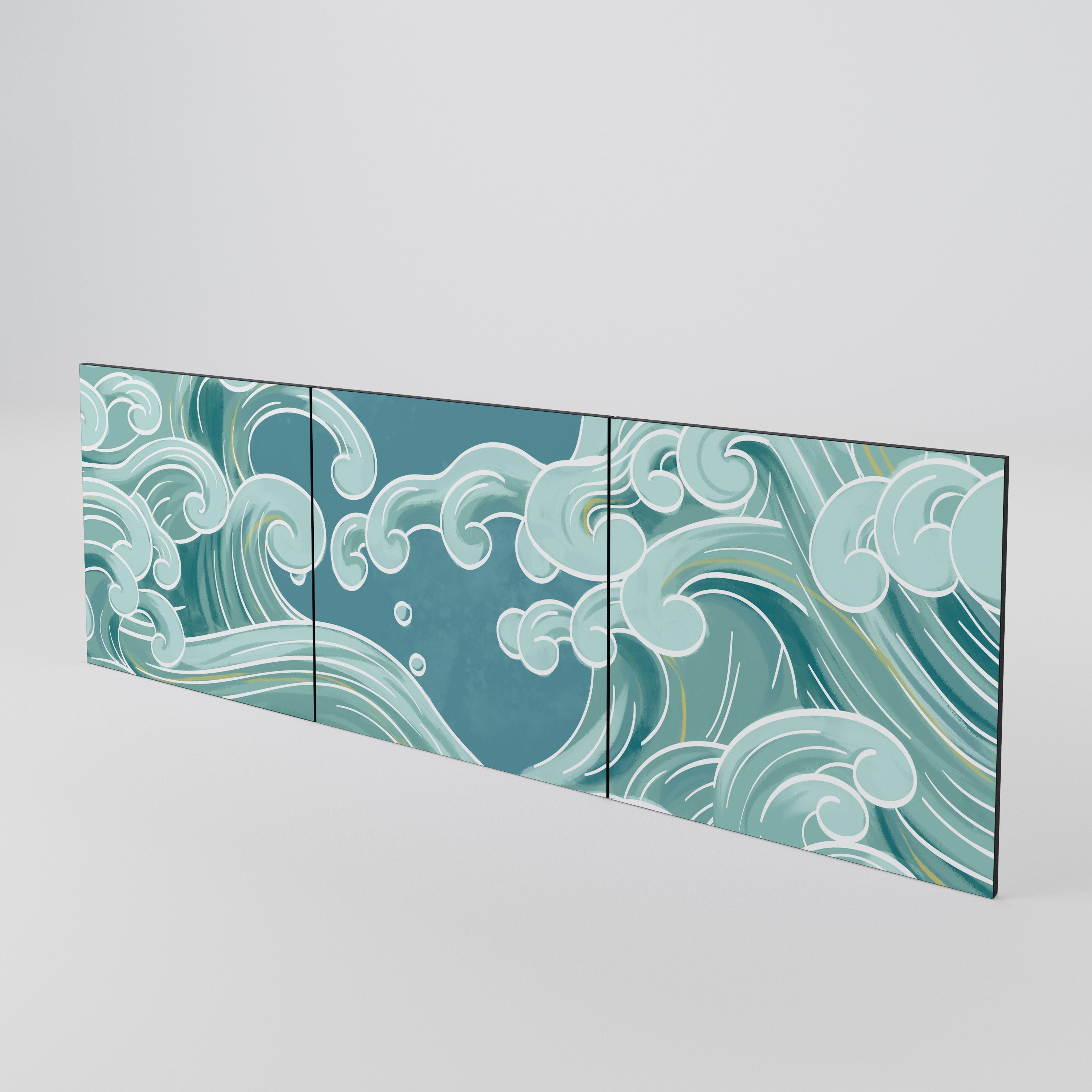 ASIAN SWAY Juego de 3 puertas para aparador