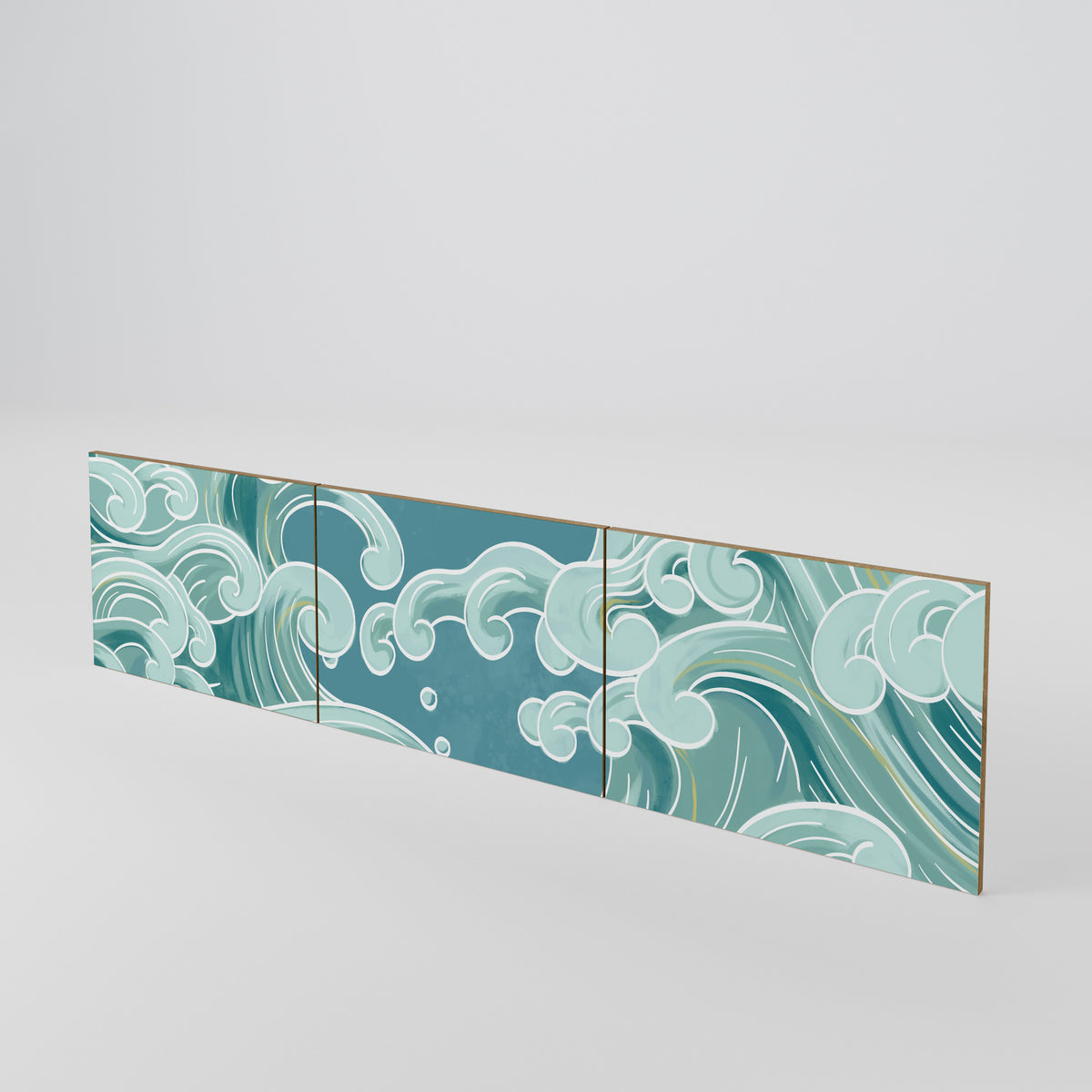 ASIAN SWAY Juego de 3 puertas para mueble de TV