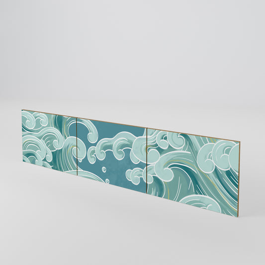 ASIAN SWAY Juego de 3 puertas para mueble de TV