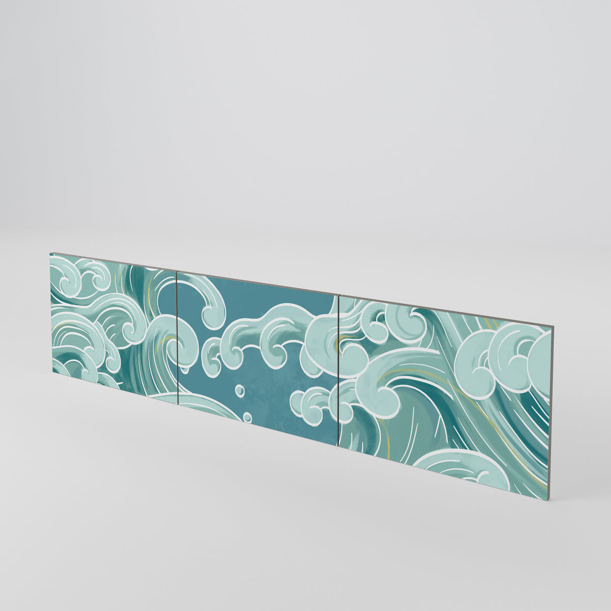ASIAN SWAY Juego de 3 puertas para mueble de TV
