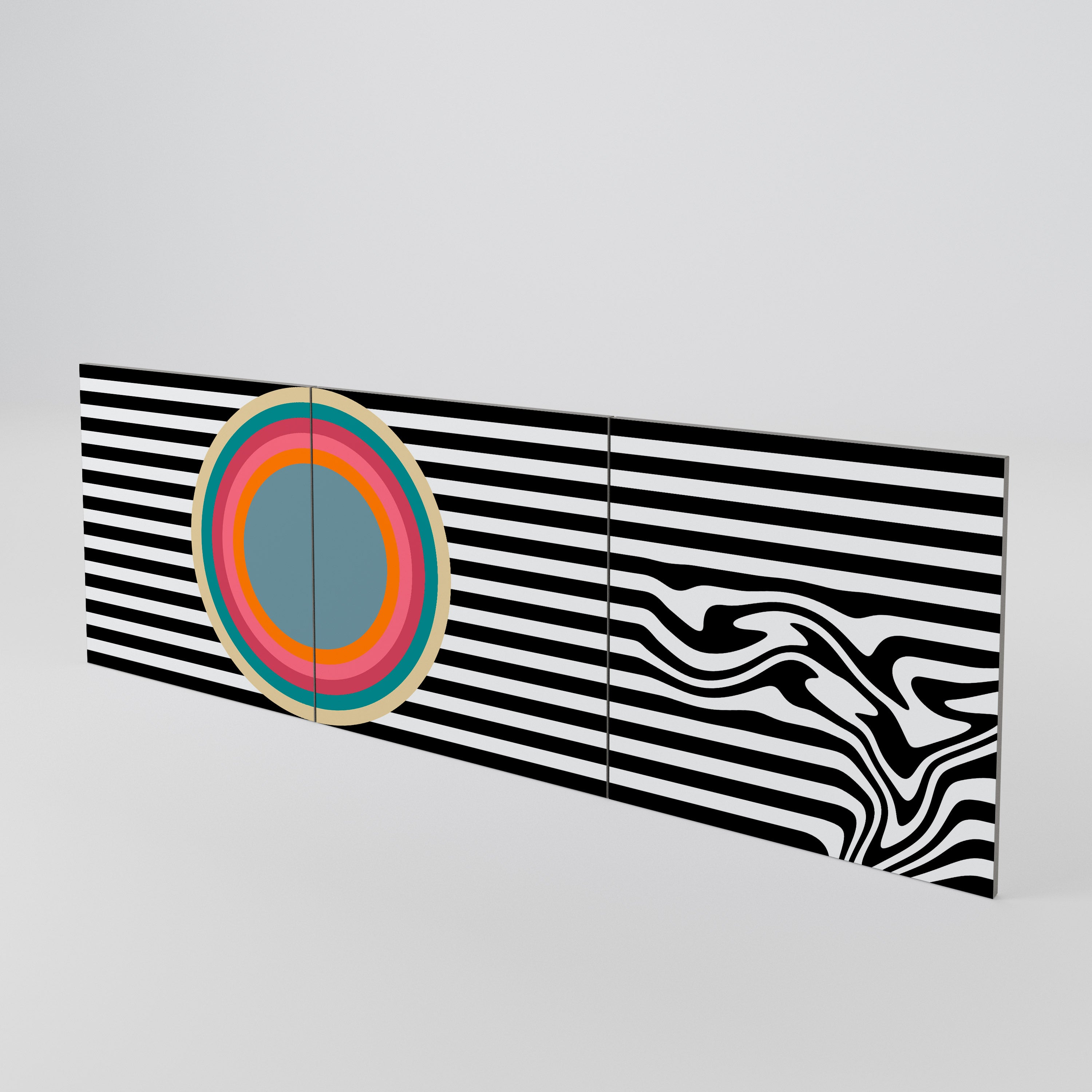 SPECTRA SHOWCASE Juego de 3 puertas para aparador