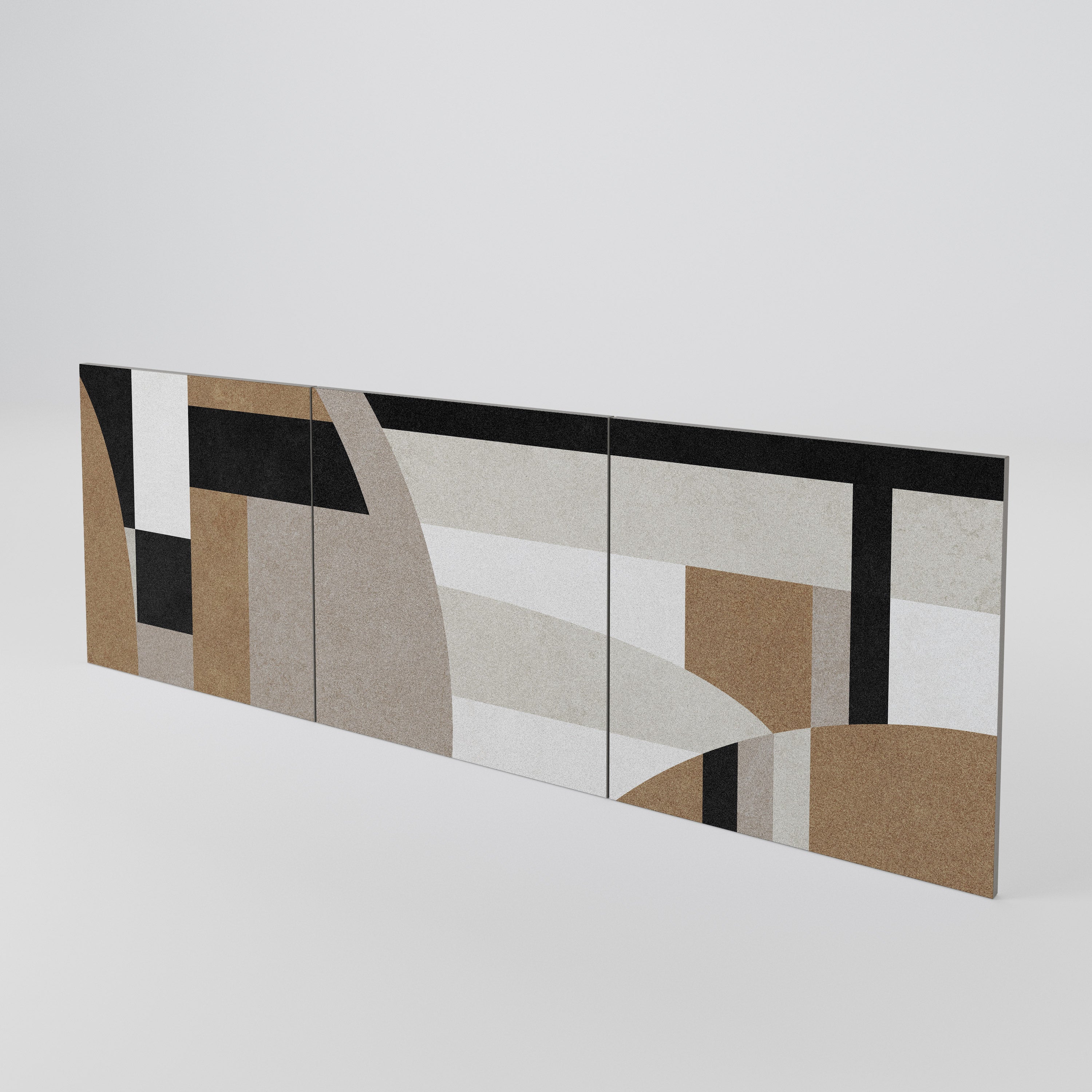 DELICATE MEMENTO Juego de 3 puertas para aparador