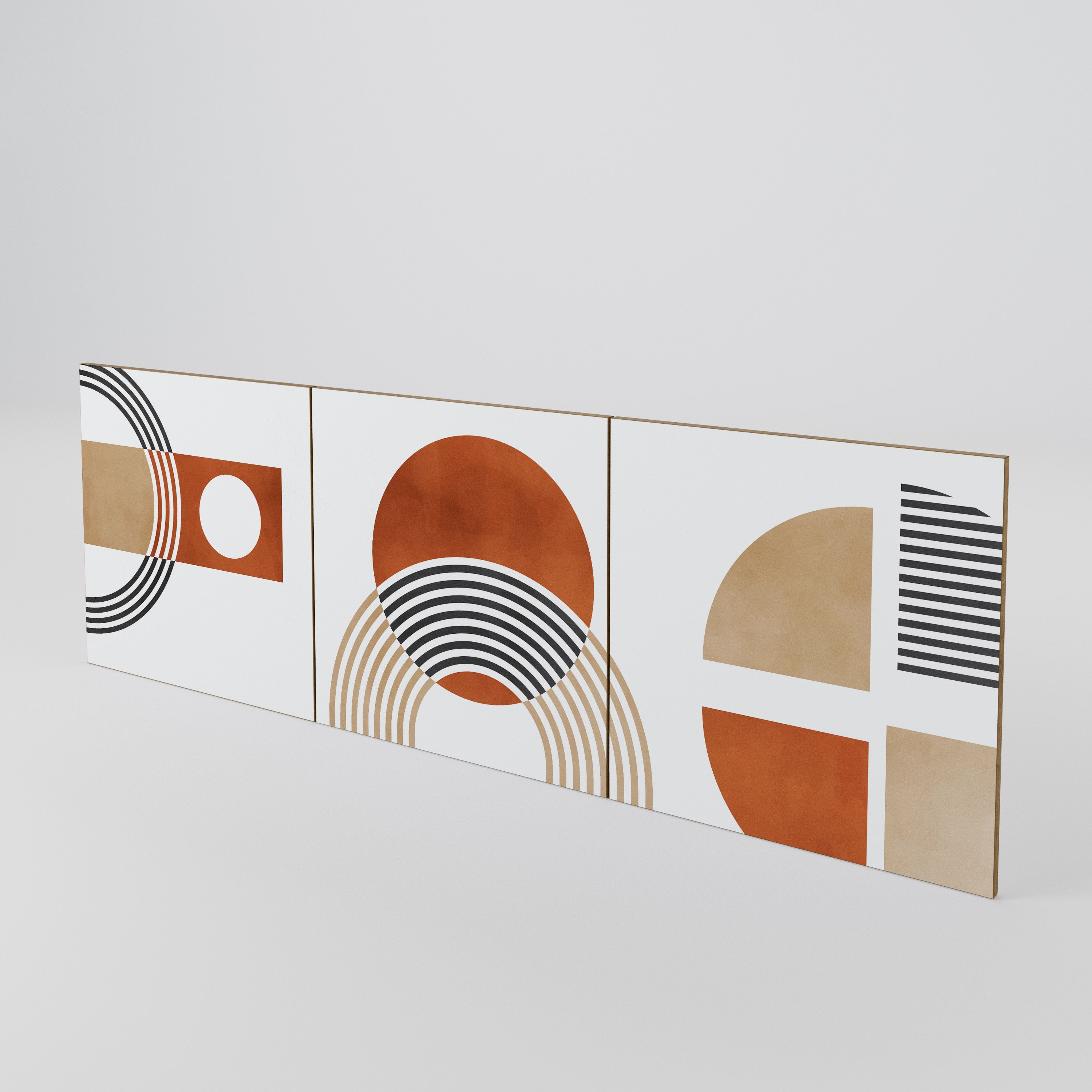 CIRCLE RHYTM Juego de 3 puertas para aparador