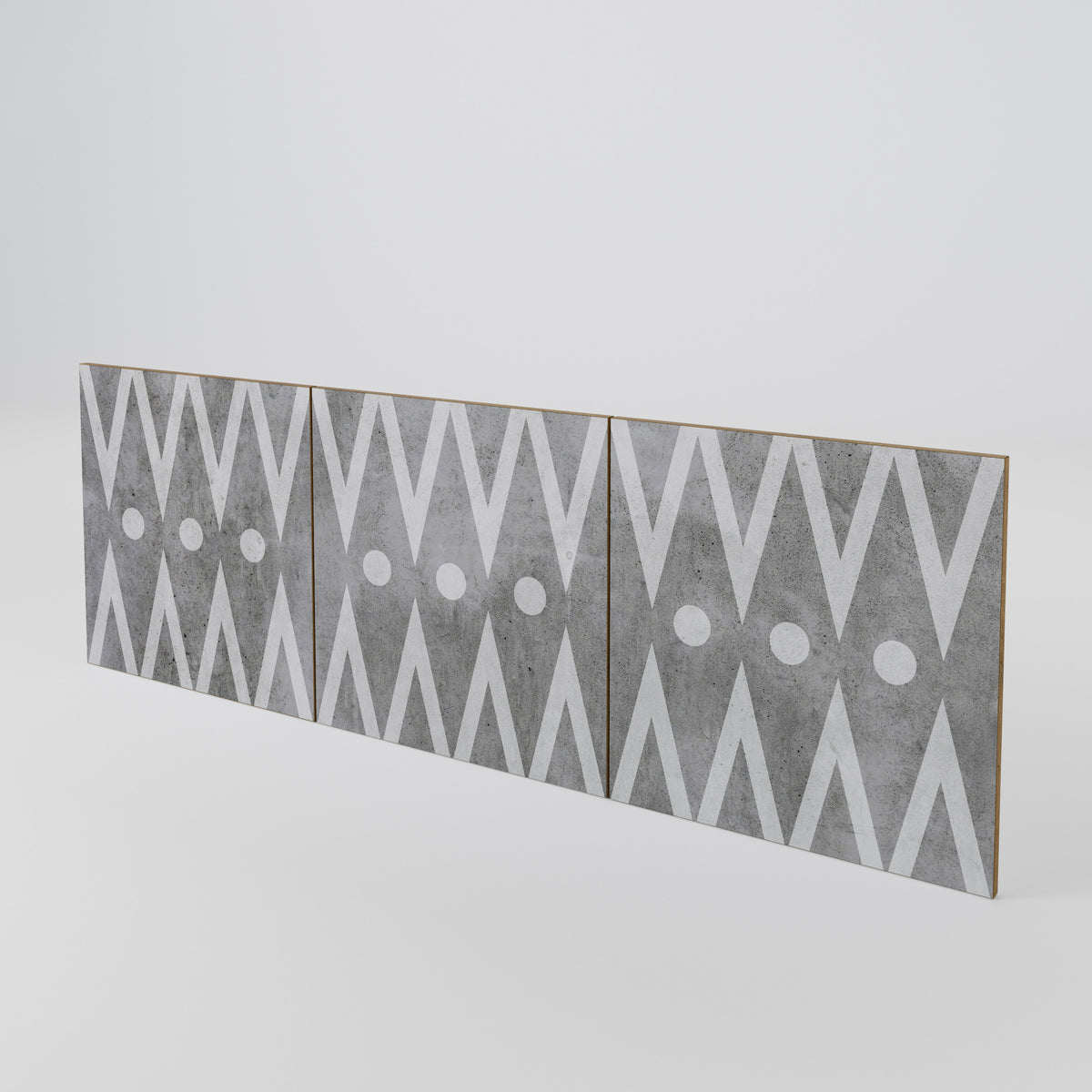SHARP EDGES Juego de 3 puertas para aparador