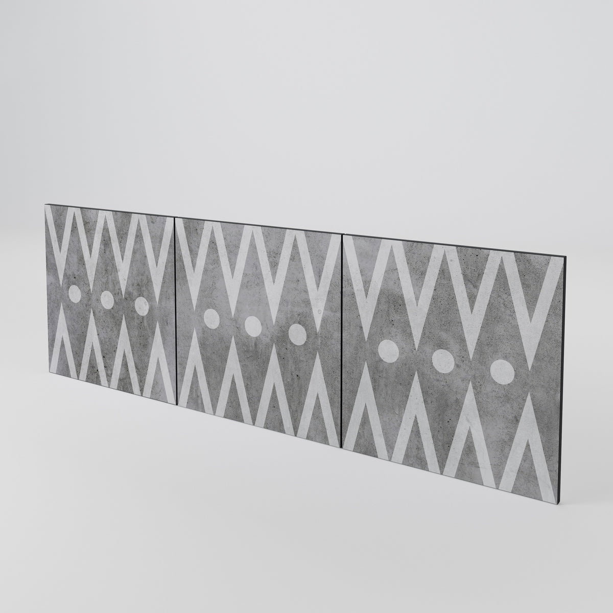 SHARP EDGES Juego de 3 puertas para aparador