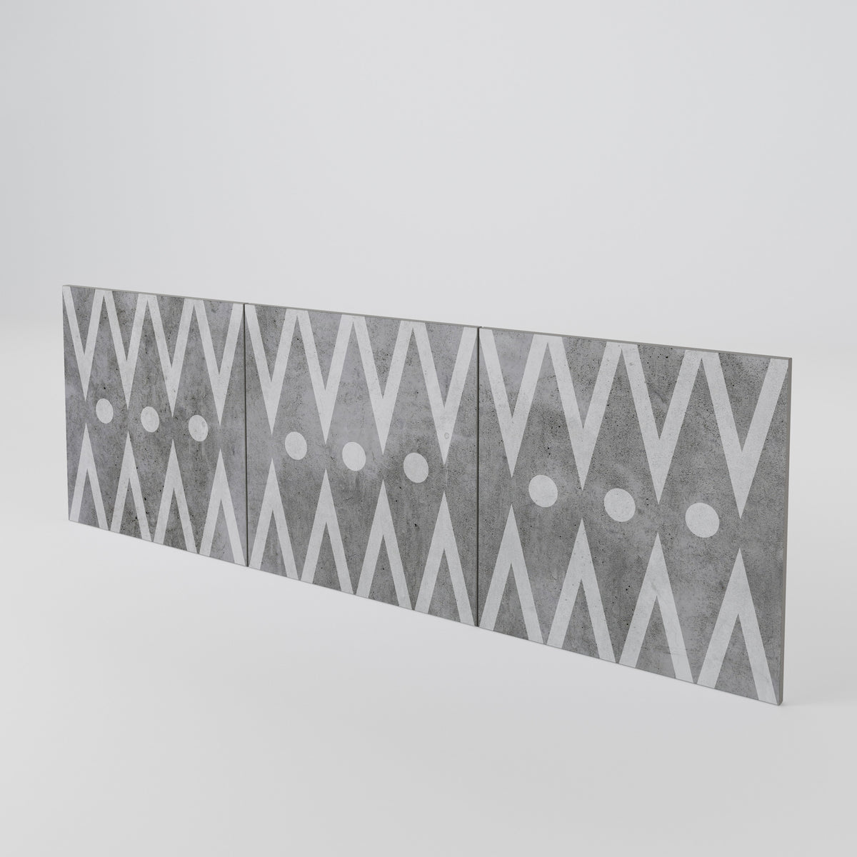 SHARP EDGES Juego de 3 puertas para aparador