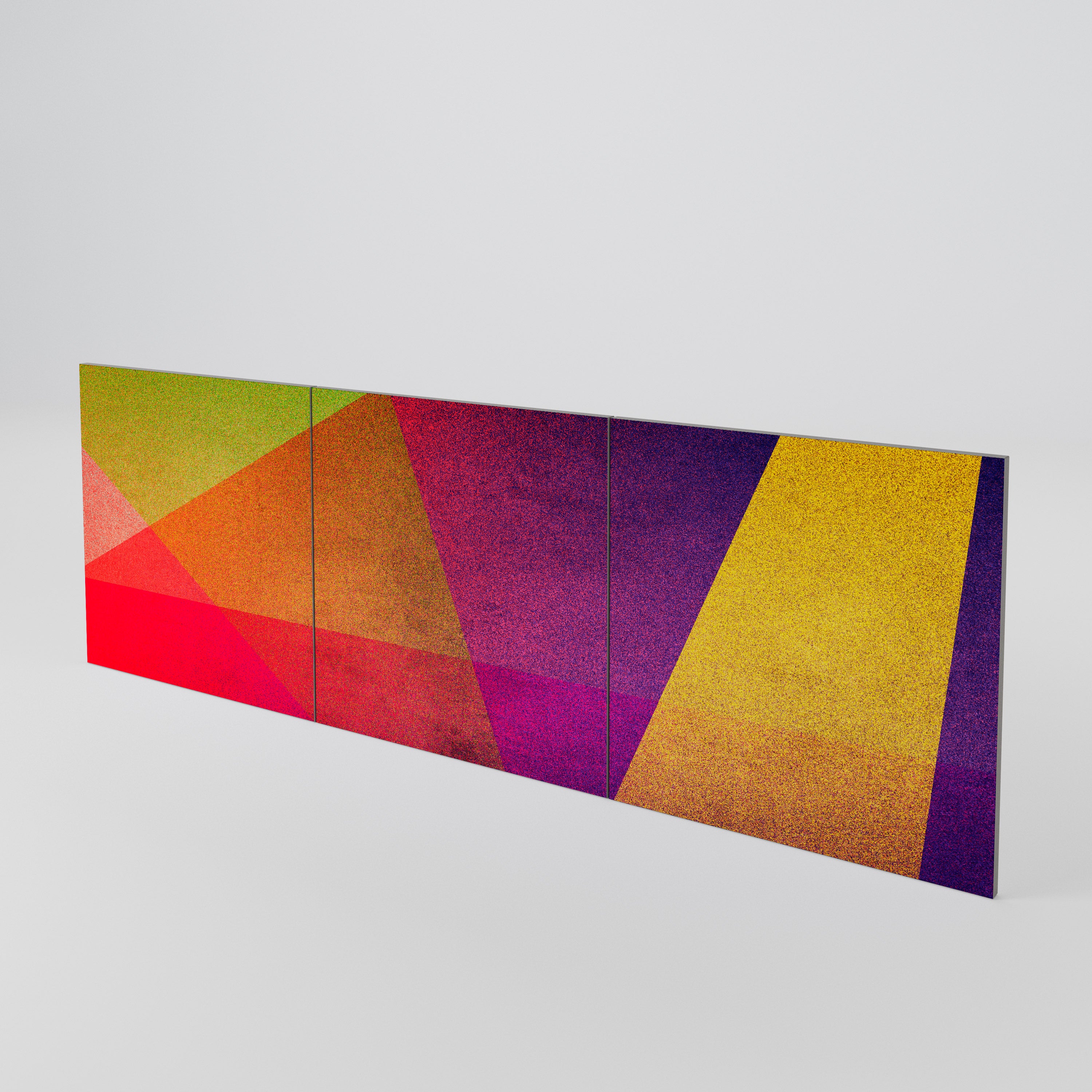 VIVID GEOMETRY Juego de 3 puertas para aparador