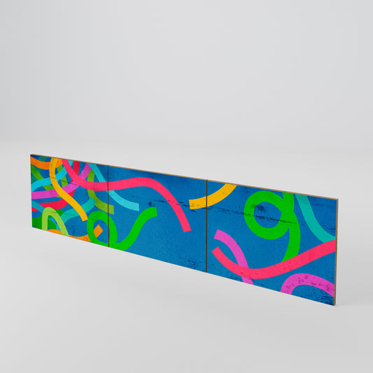 STREAMER TANGLE Juego de 3 puertas para mueble de TV